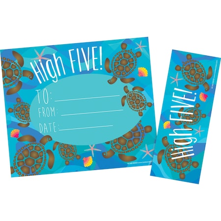 Barker Creek Kai Ola High Five Recognition Awards and Bookmarks, 30/Set, PK30 440
